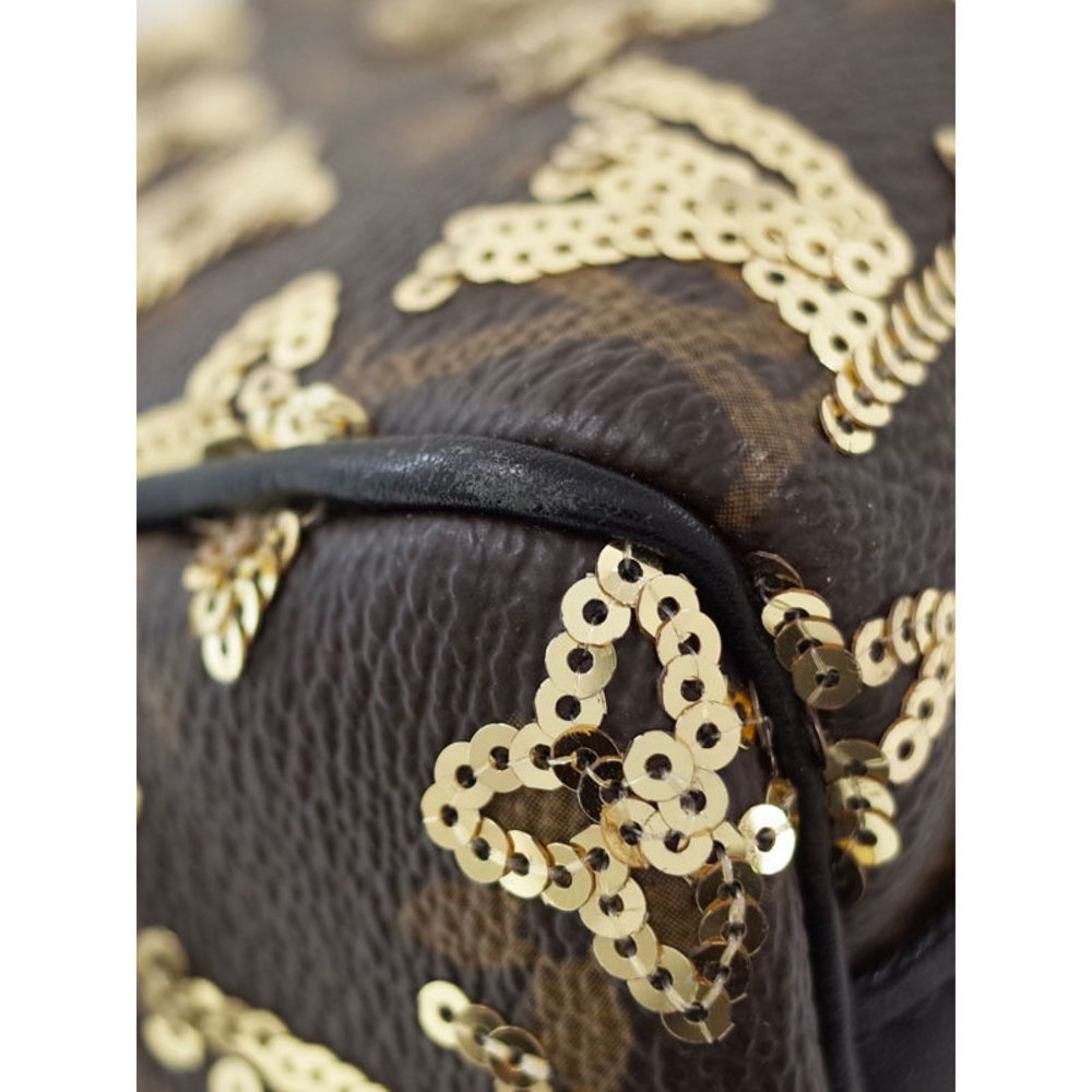 Louis Vuitton Handbag Black Speedy Eclipse Monogram - Picture 7 of 8